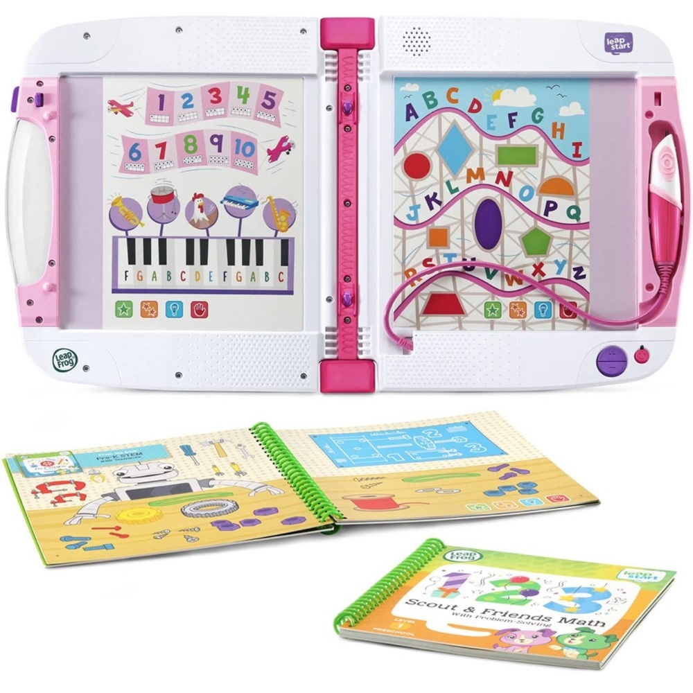 NEW Leap Frog Leap Start Pink Touch & Talk Interactive Learning Success Bundle